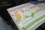 Banknoty euro na stole