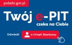 podatki.gov.pl
Twój e-PIT czeka na Ciebie
Odwiedź e-Urząd Skarbowy