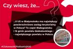 Czy wiesz, że II US w Białymstoku ma największy powierzchniowo zasięg terytorialny w Polsce? To część Białegtoku i 15 gmin powiatu białostockiego - największego powiatu w Polsce.
#CiekawostkiPodlaskiejKAS
Znaki zapytania
W kółku budynek II US w Białymstoku
Symbol KAS